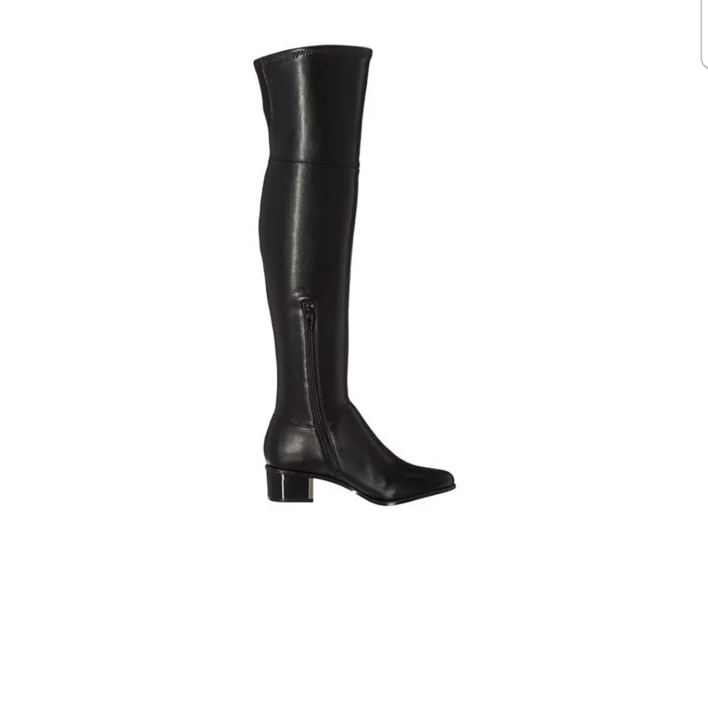 Calvin Klein Over the Knee Leather Boots 9.5 NEW